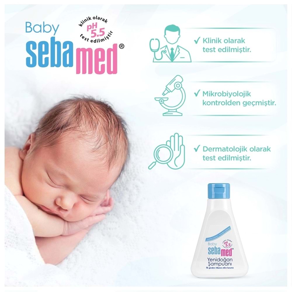 Sebamed Bebek Şampuanı 250ML Yenidoğan