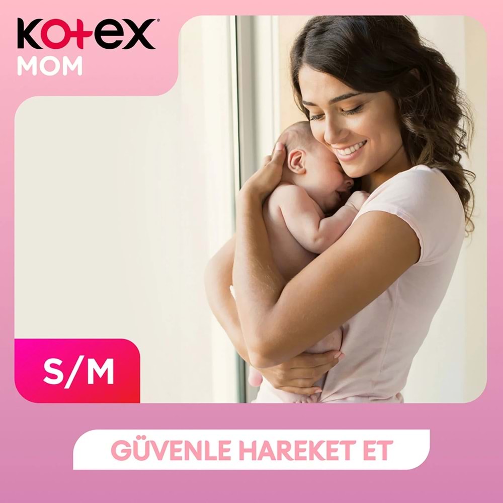 Kotex Mom Lohusa Külodu - Külot Bez S - Small - Küçük / M - Medium - Orta (İç Adet 8) Tekli Pk