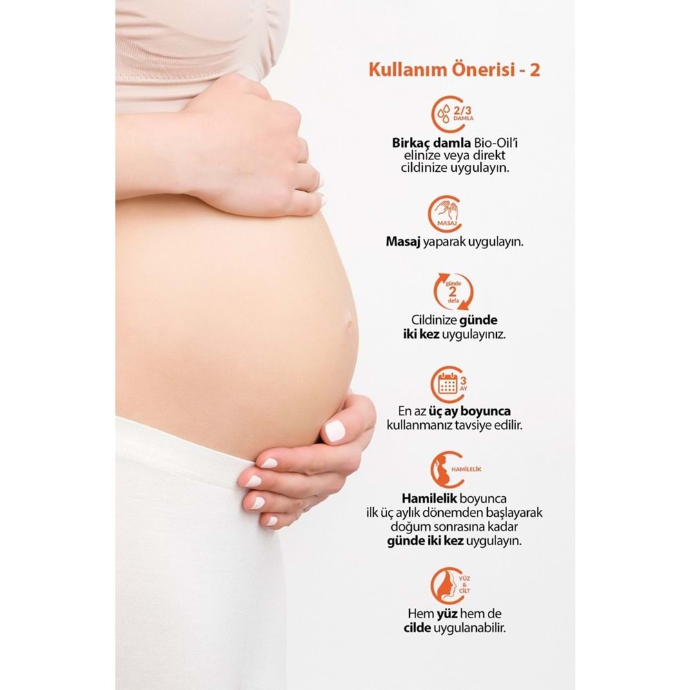 Bio-Oil %100 Natural Çatlak Karşıtı & Leke Karşıtı Nemlendirici Doğal Cilt Bakım Yağı 125ML