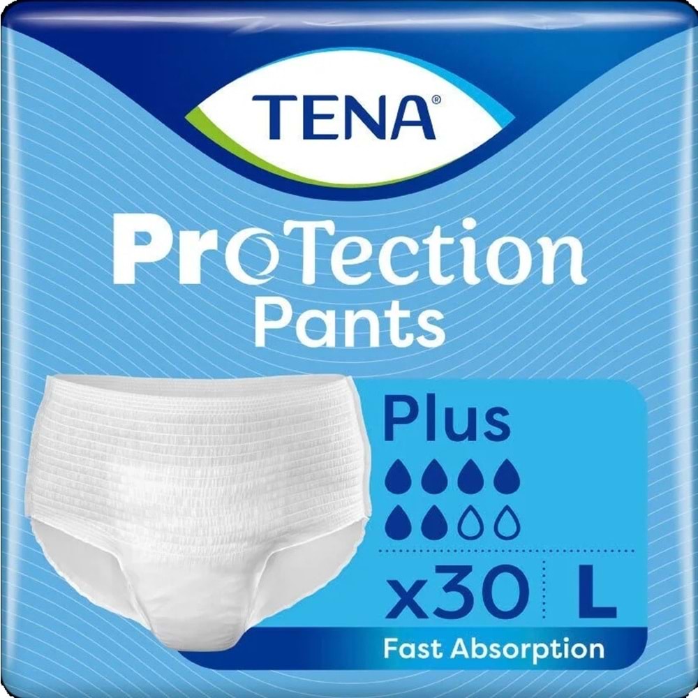 Tena ProTection Pants Plus Emici Külot Yetişkin Bezi L - Büyük - Large 30 Adet