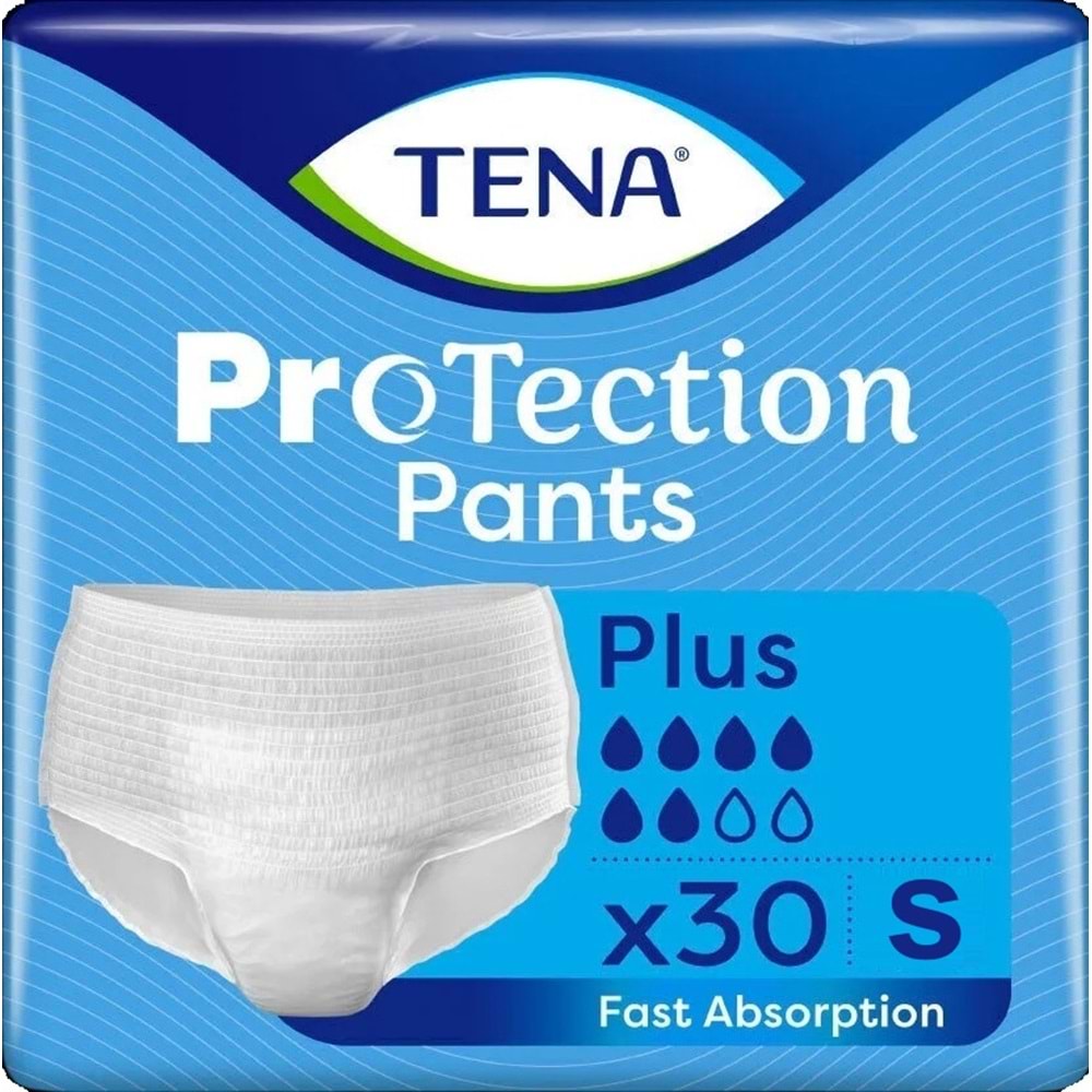 Tena ProTection Pants Plus Emici Külot Yetişkin Bezi S - Küçük - Small 30 Adet
