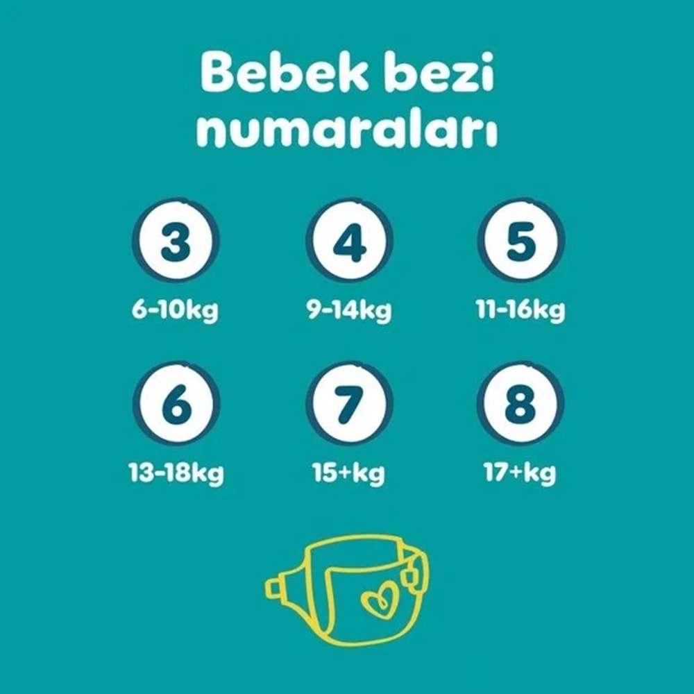Prima Bebek Bezi 8 Beden 17+ KG XXX Large 27 Adet Süper Pk
