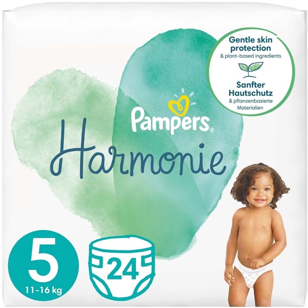 Prima Pampers Harmonie Bebek Bezi 5 Beden 11-16 KG Junior 24 Adet Fırsat Pk