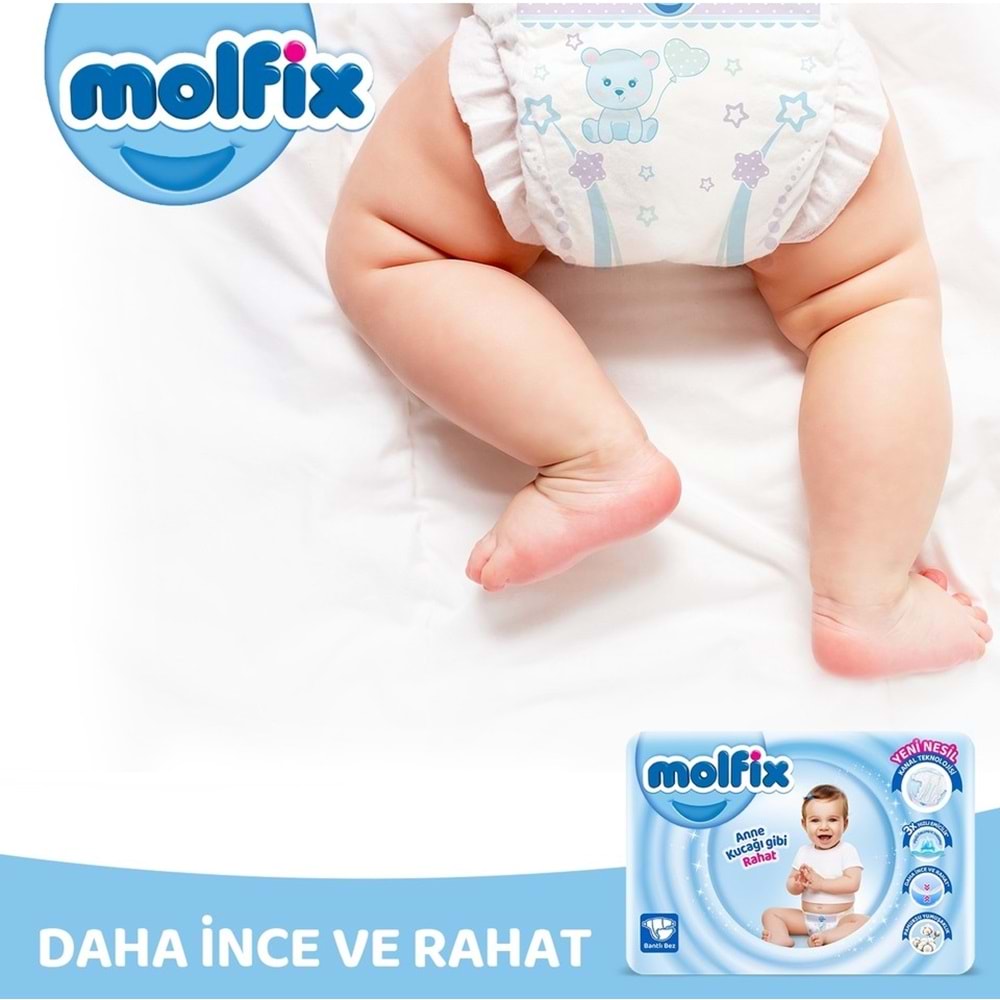 Molfix Bebek Bezi 7 Beden 20-30 KG XX Large 30 Adet Fırsat Pk