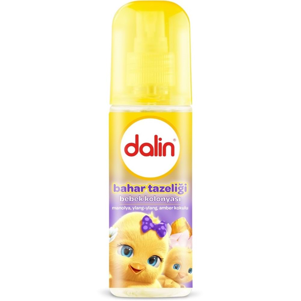Dalin Bebek Kolonyası 150ML Bahar Tazeliği (Manolya-Ylang,Ylang-Amber Kokulu)