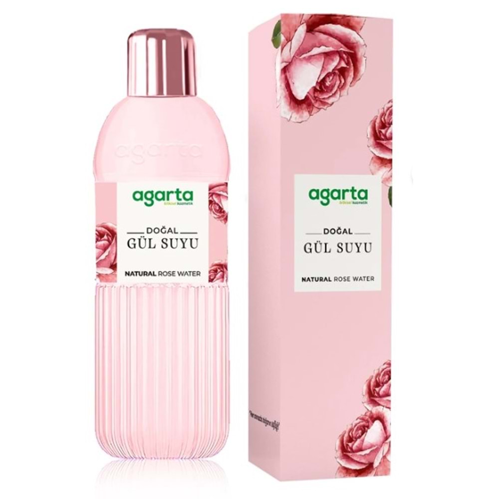 Agarta Doğal Gül Suyu 400ML Pet Şişe