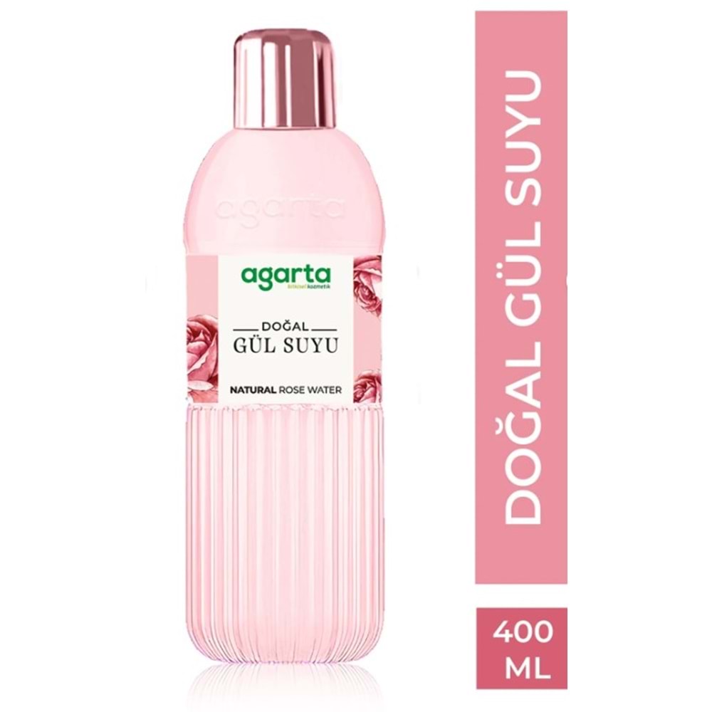 Agarta Doğal Gül Suyu 400ML Pet Şişe