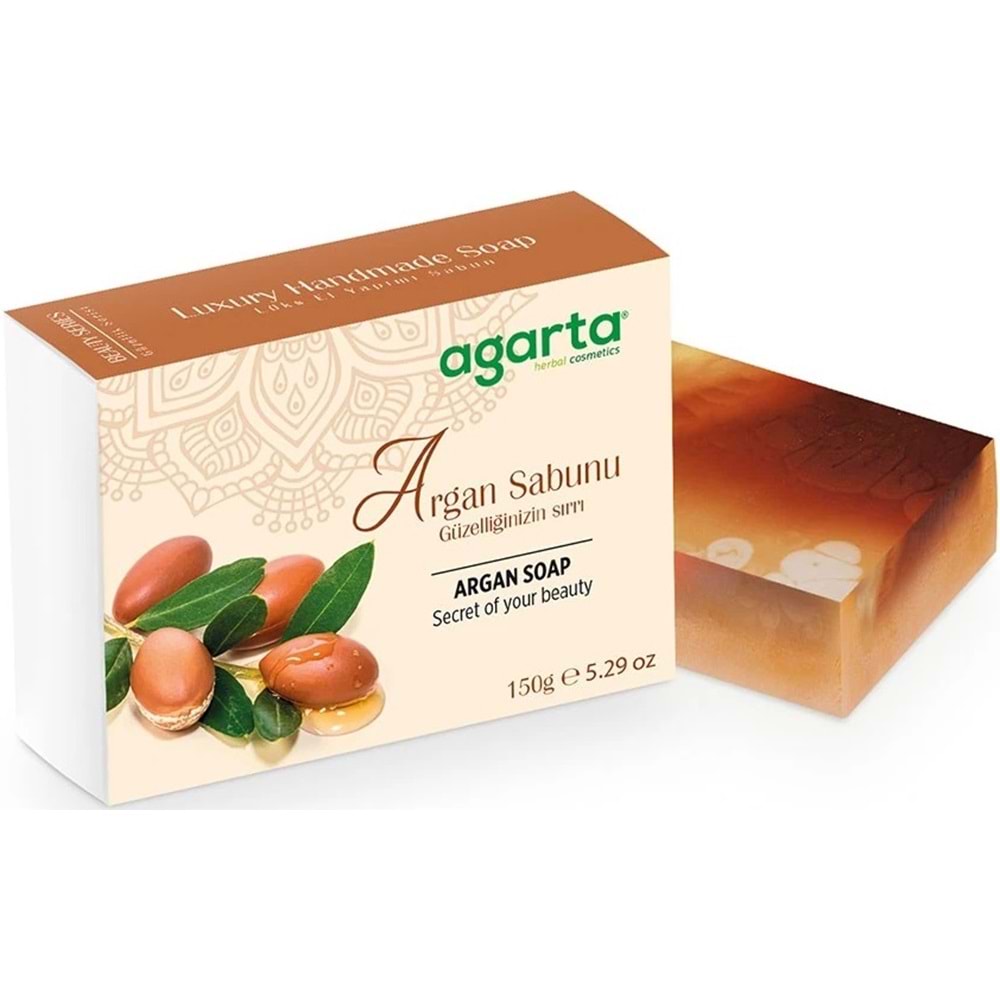 Agarta El Yapımı Doğal Sabun 150GR Argan (4 Lü Set)