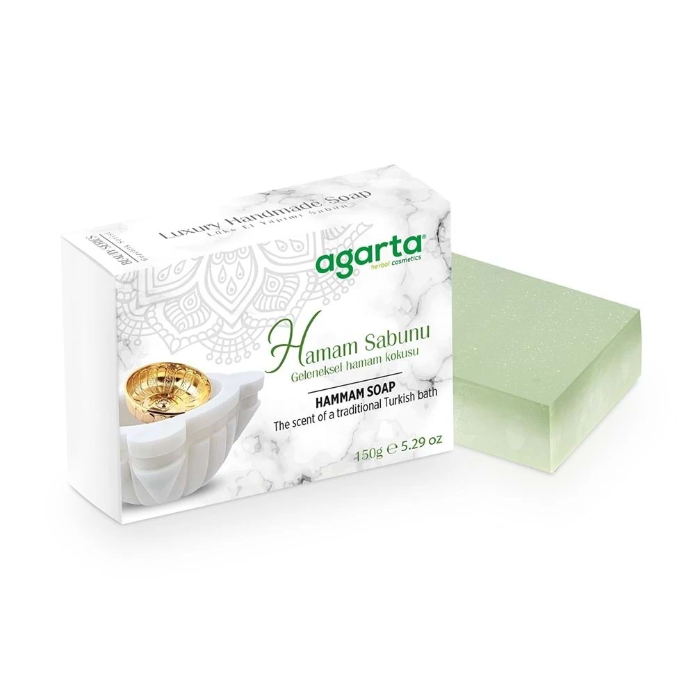 Agarta El Yapımı Doğal Sabun 150GR Hamam (9 Lu Set)