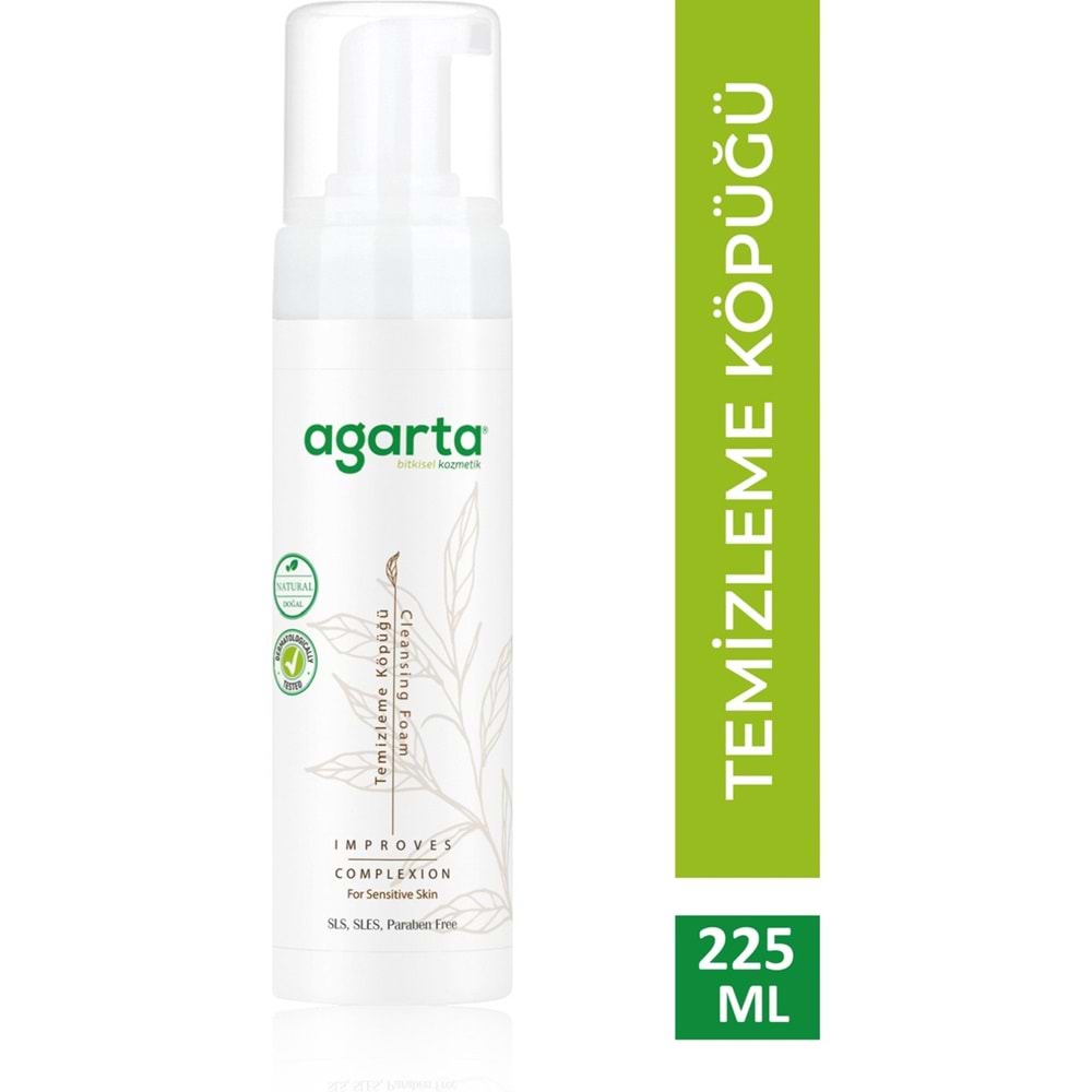 Agarta Doğal Yüz Temizleme Köpüğü 225ML (6 Lı Set)