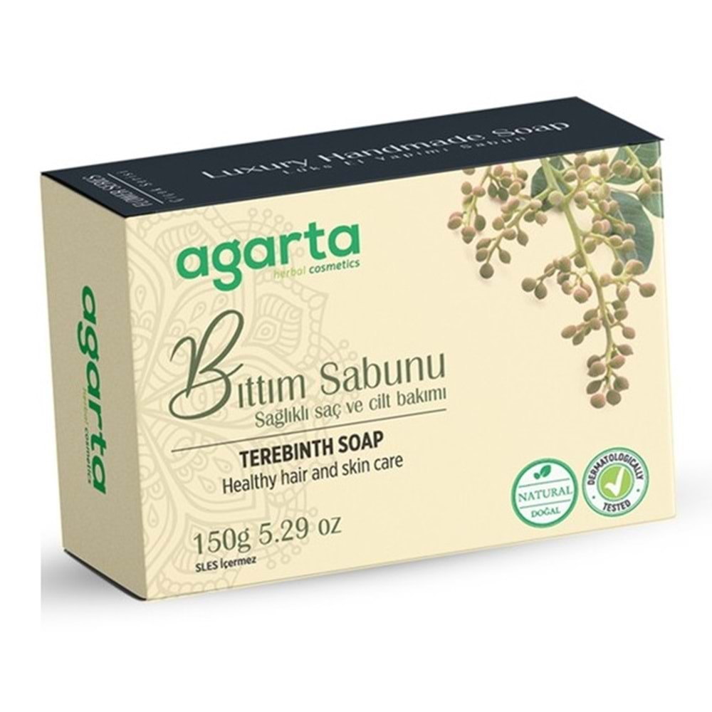 Agarta El Yapımı Doğal Sabun 150GR Bıttım (12 Li Set)