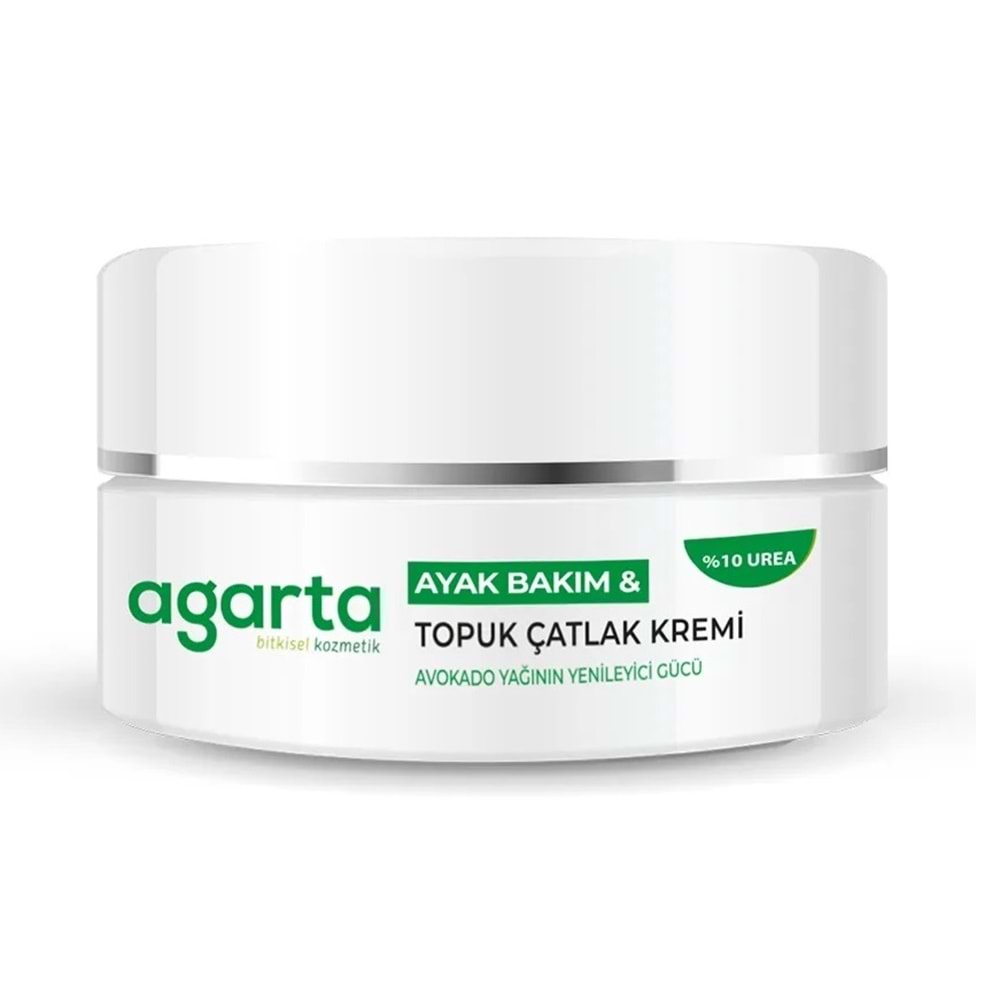 Agarta Ayak ve Topuk Çatlak Bakım Kremi 100ML (2 Li Set)