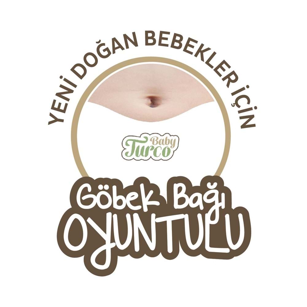 Baby Turco Bebek Bezi Doğadan Beden:1 (2-5Kg) Yeni Doğan 320 Adet Jumbo Ekstra Pk