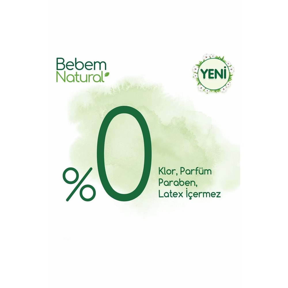 Bebem Bebek Bezi Natural 6 Beden 15+ KG Extra Large 256 Adet Avantaj Ultra Fırsat Pk