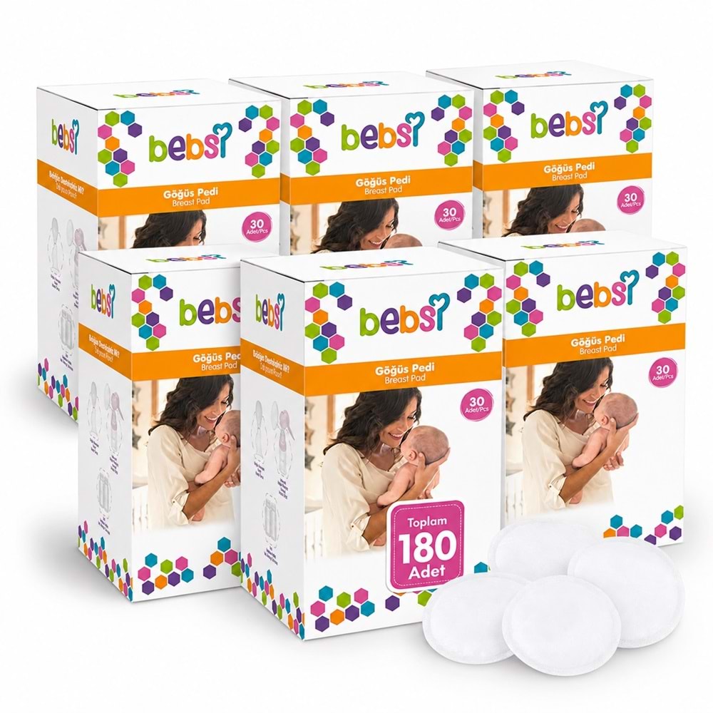 Bebsi Göğüs Pedi (30 Lu) Ekonomik Pk 180 Adet (6PK*30)