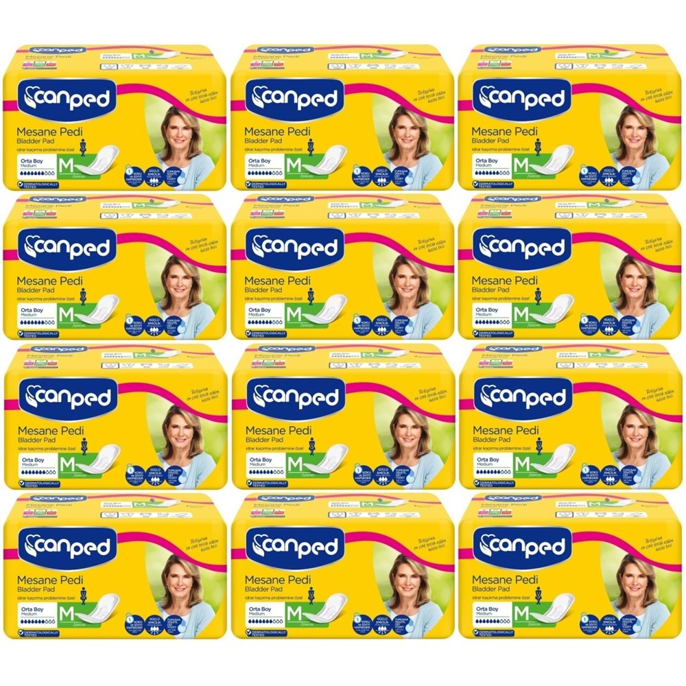 Canped Mesane Pedi Klasik M - Orta - Medium Boy 120 Adet