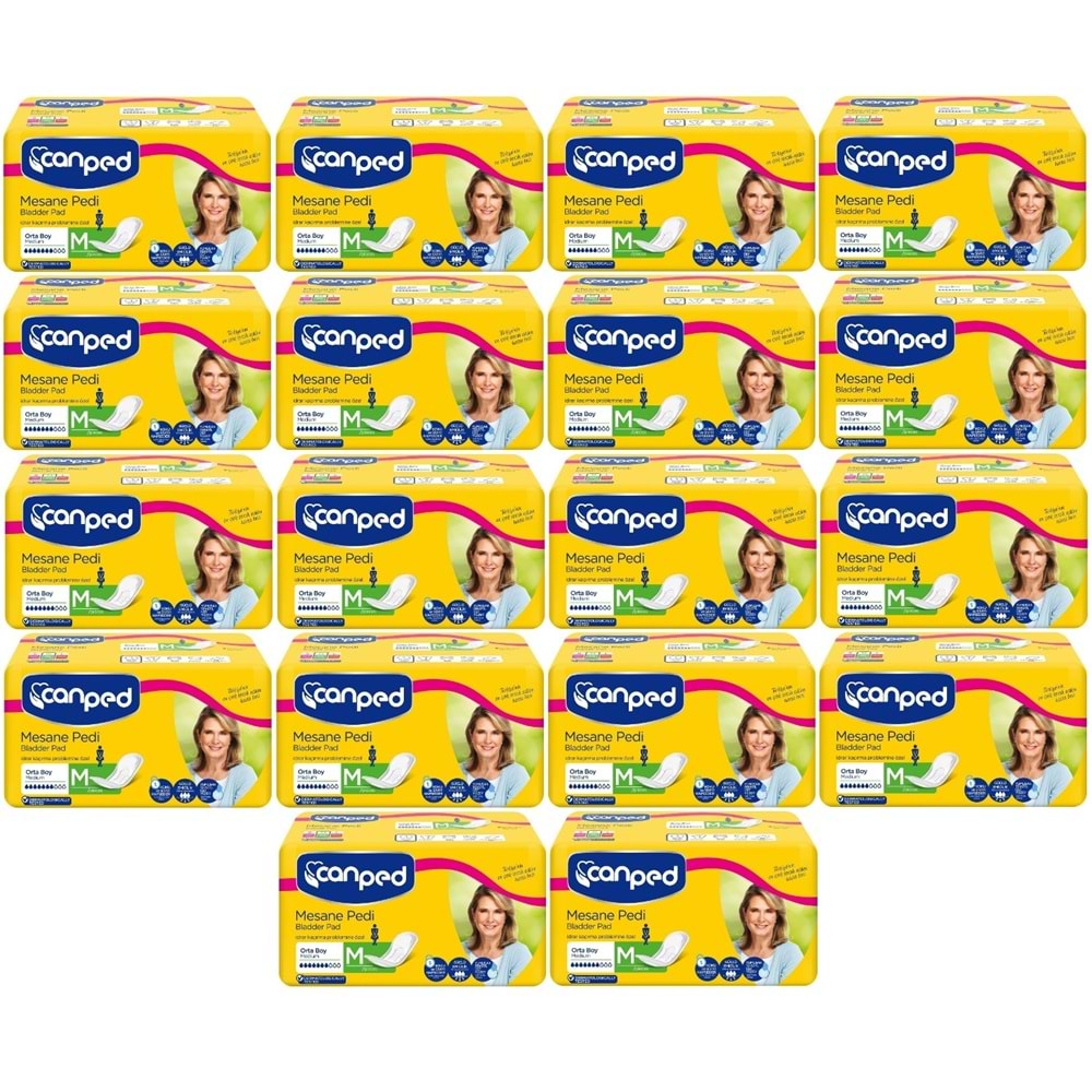 Canped Mesane Pedi Klasik M - Orta - Medium Boy 180 Adet