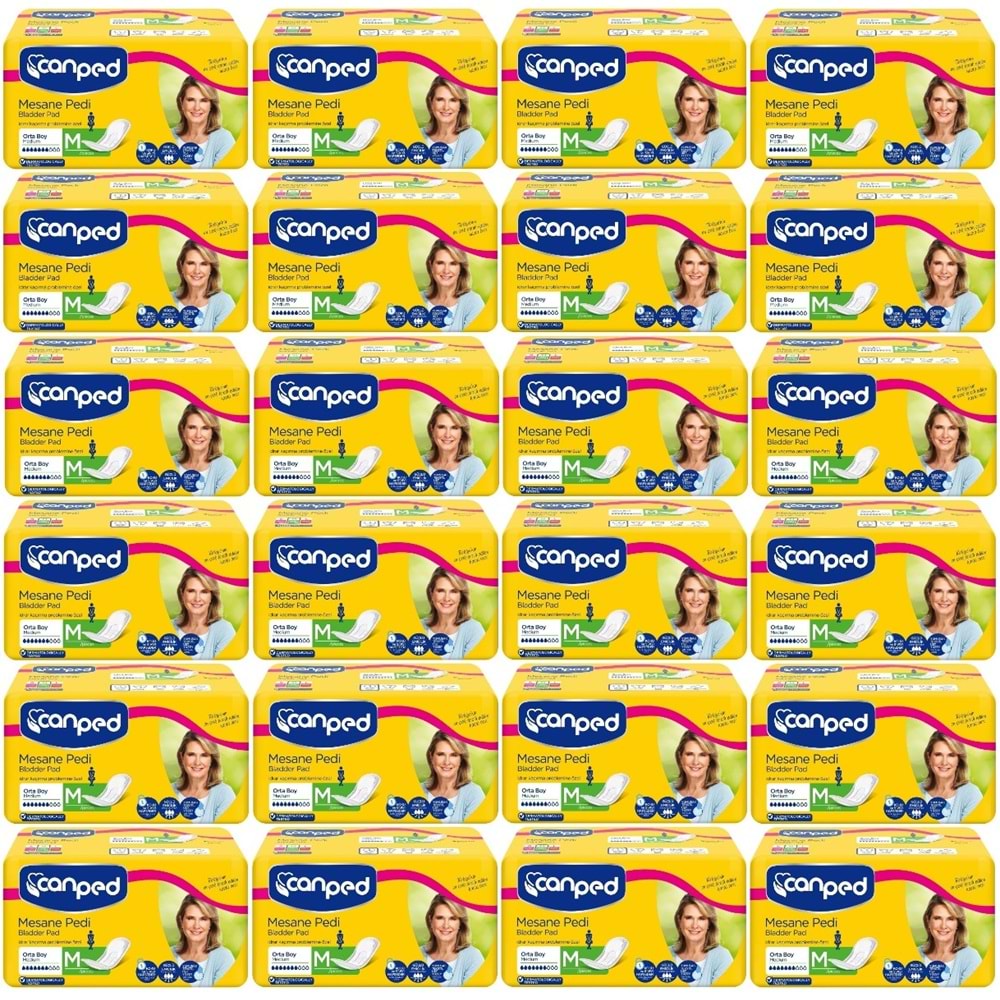 Canped Mesane Pedi Klasik M - Orta - Medium Boy 240 Adet