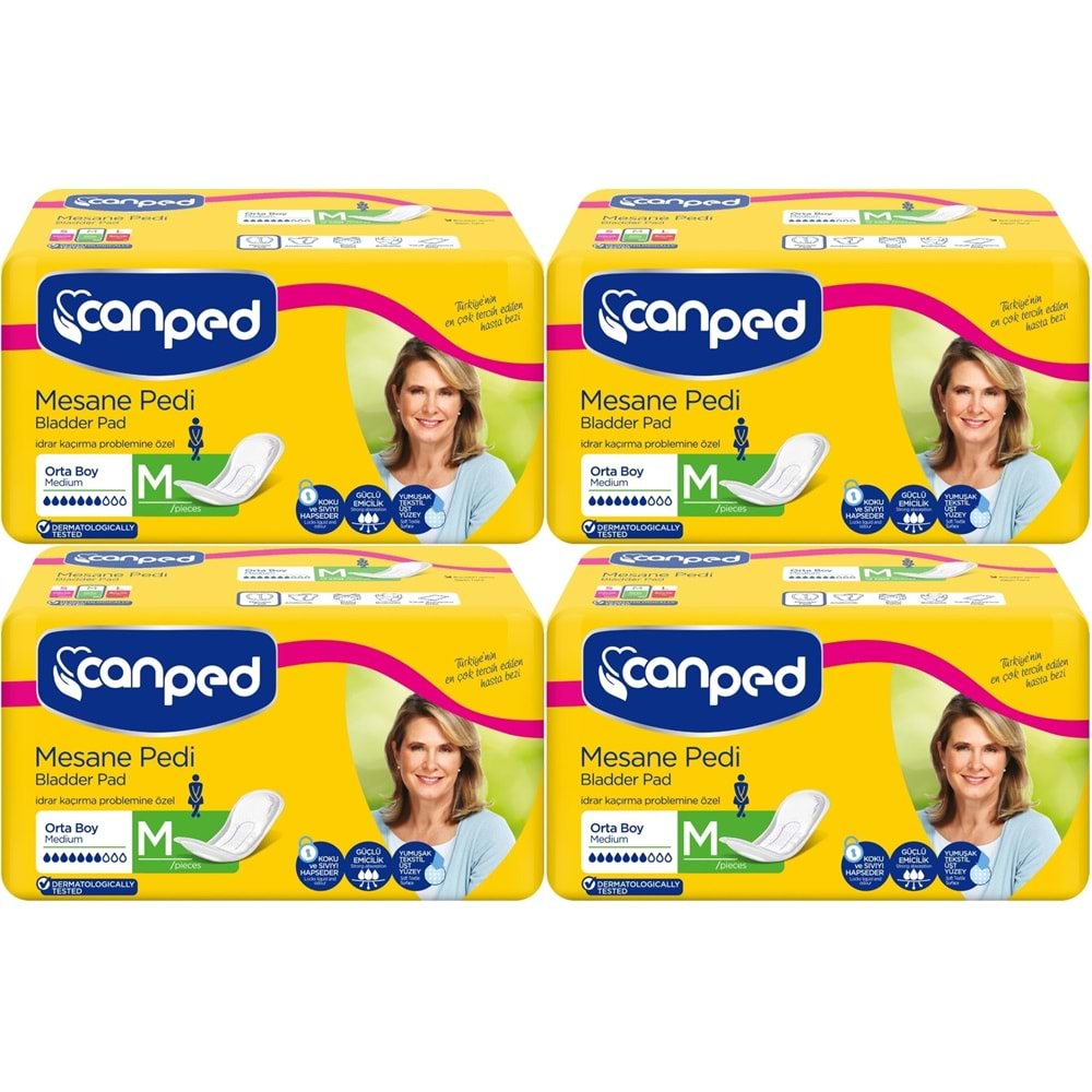 Canped Mesane Pedi Klasik M - Orta - Medium Boy 40 Adet