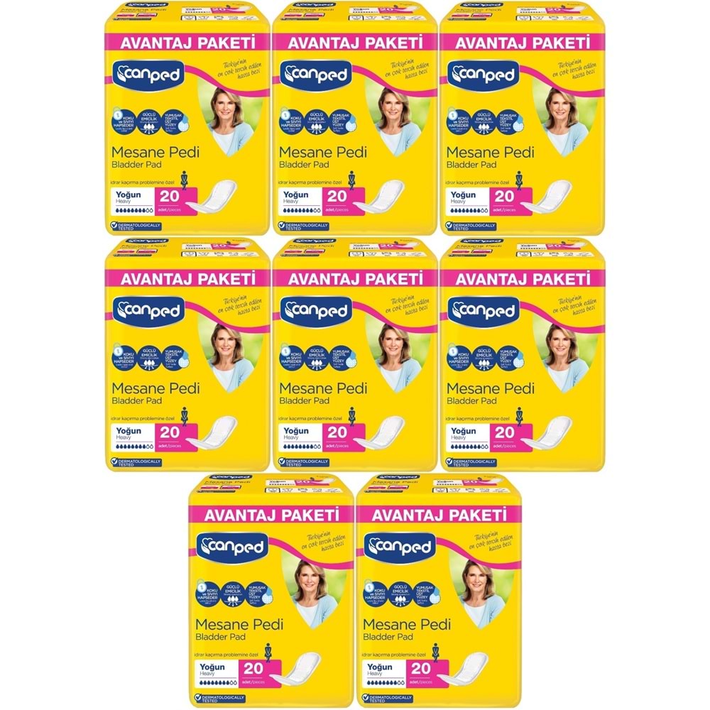 Canped Mesane Pedi Avantaj Pk Klasik L - Büyük - Large Boy Yoğun 160 Adet