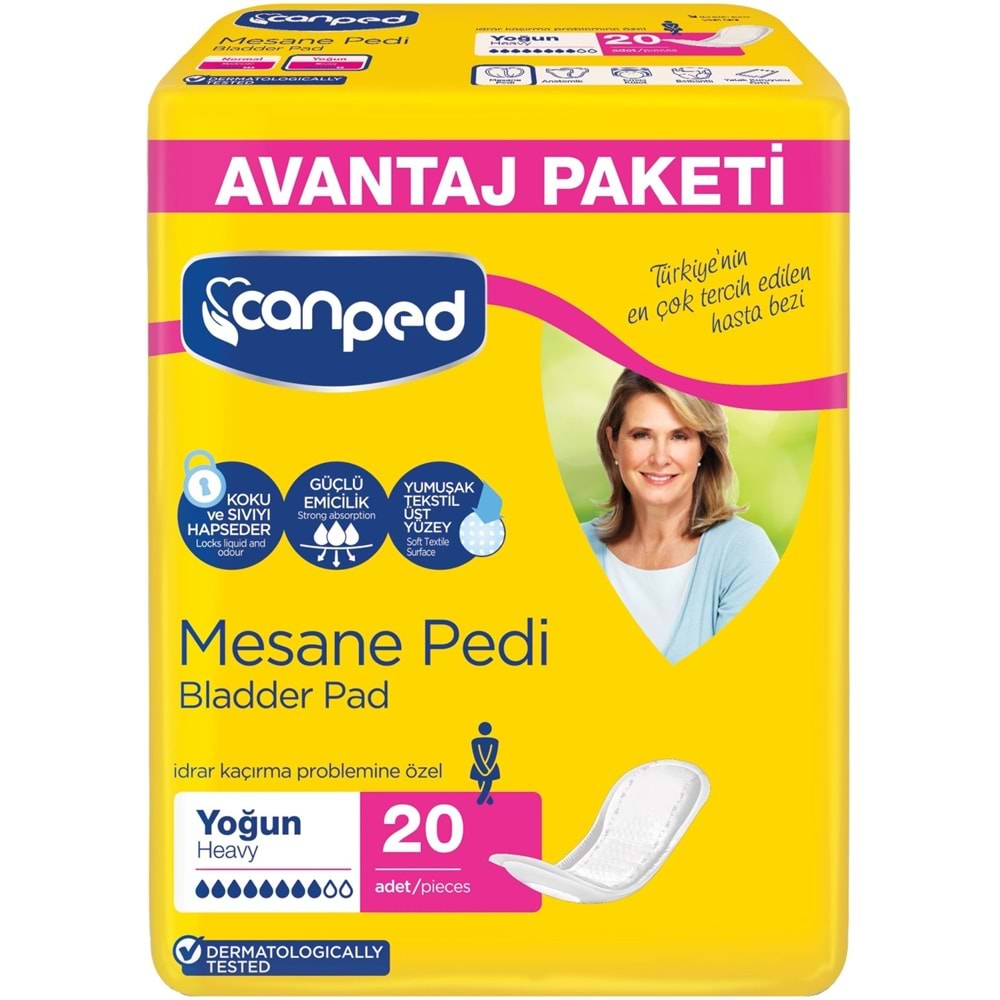 Canped Mesane Pedi Avantaj Pk Klasik L - Büyük - Large Boy Yoğun 160 Adet