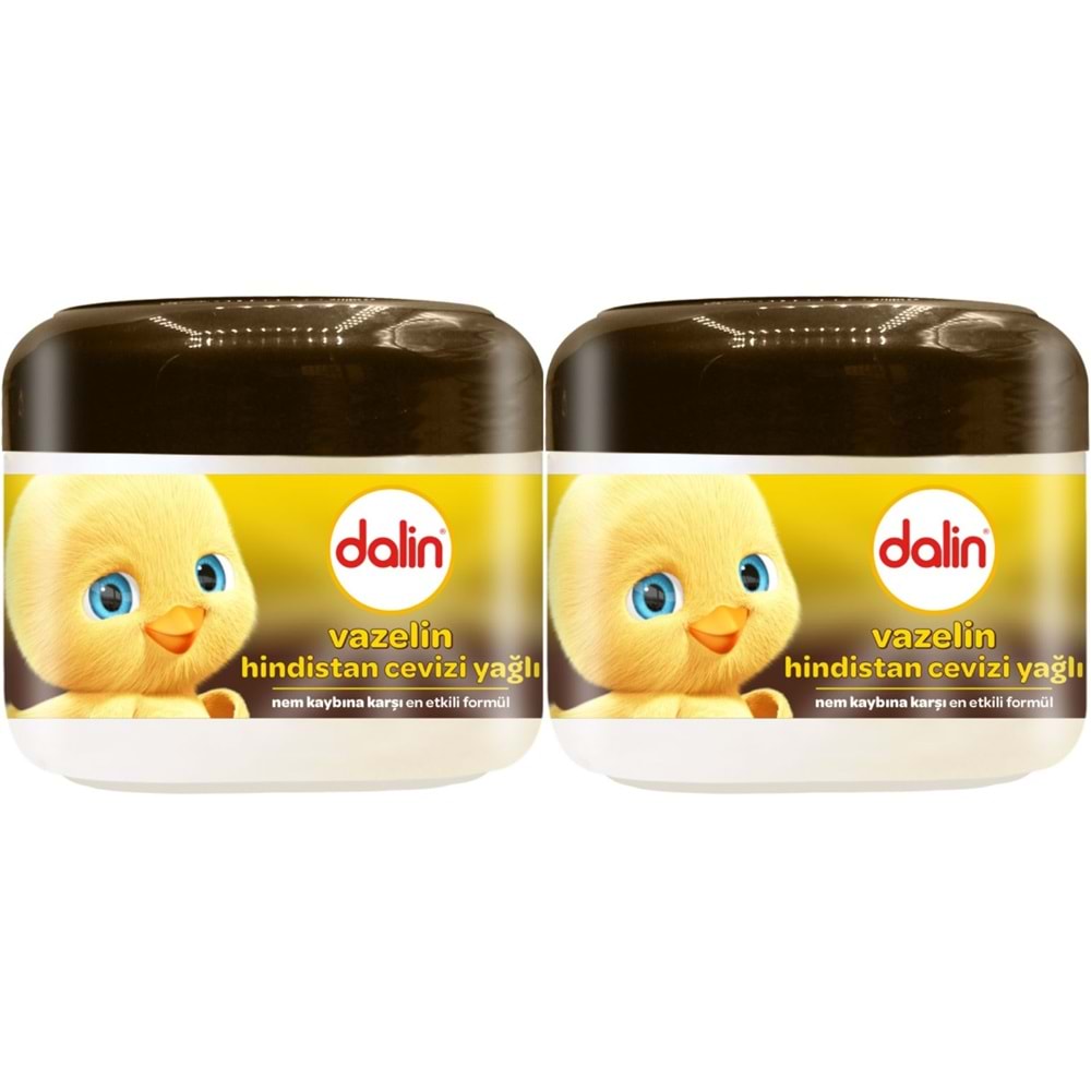 Dalin Vazelin 100ML Hindistan Cevizi Yağlı (2 Li Set)