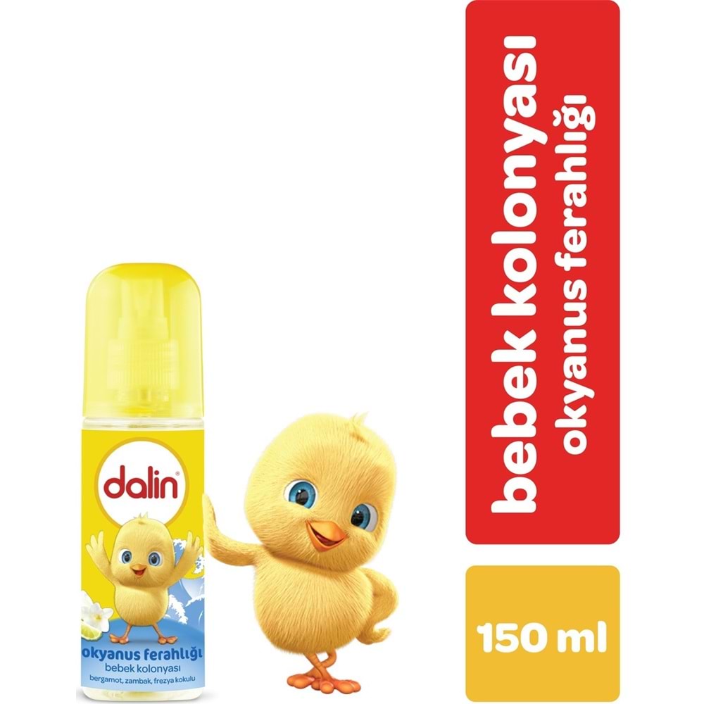 Dalin Bebek Kolonyası 150ML (Bıcı Bıcı-Orman-Çiçek-Okyanus-Bahar) Karma 9 Lu Set