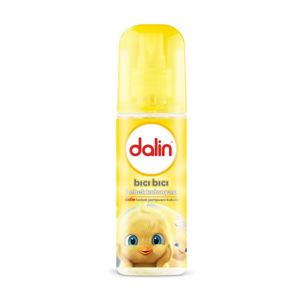 Dalin Bebek Kolonyası 150ML (Bıcı Bıcı-Orman-Çiçek-Bahar-Deniz) Karma 15 Li Set