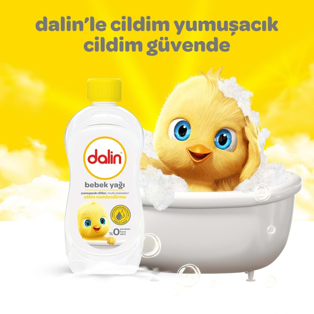 Dalin Bebek Yağı 300ML Klasik Etkin Nemlendirici (5 Li Set)