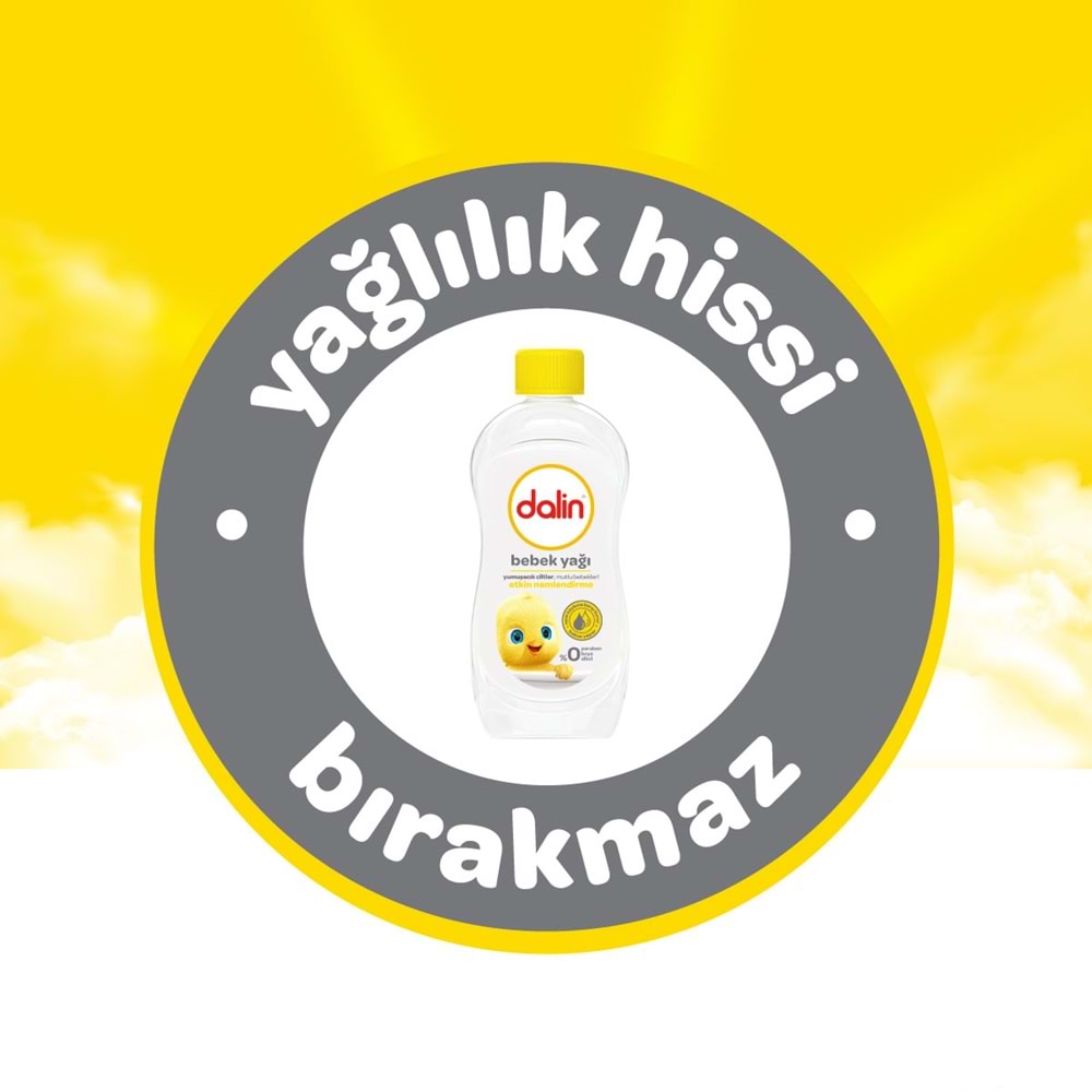 Dalin Bebek Yağı 300ML Klasik Etkin Nemlendirici (5 Li Set)