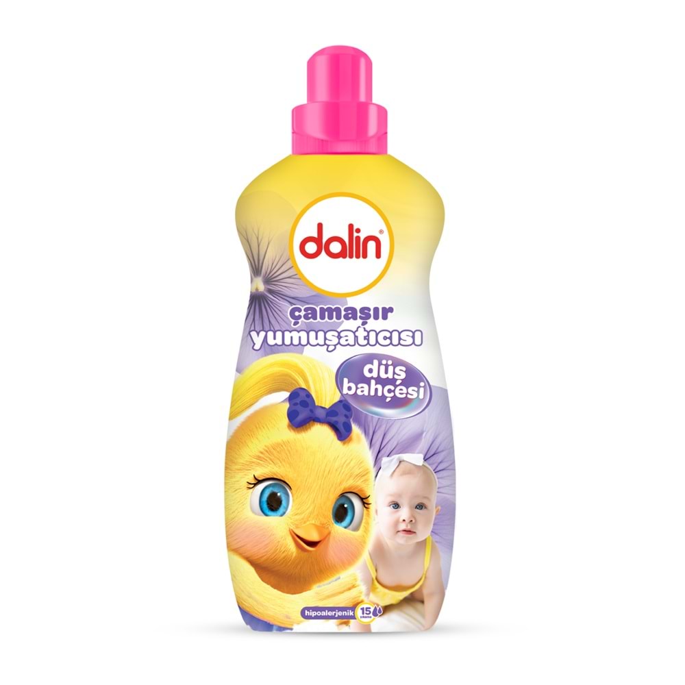 Dalin Çamaşır Yumuşatıcı 1500ML Düş Bahçesi (12 Li Set) (Bebeklere Özel)