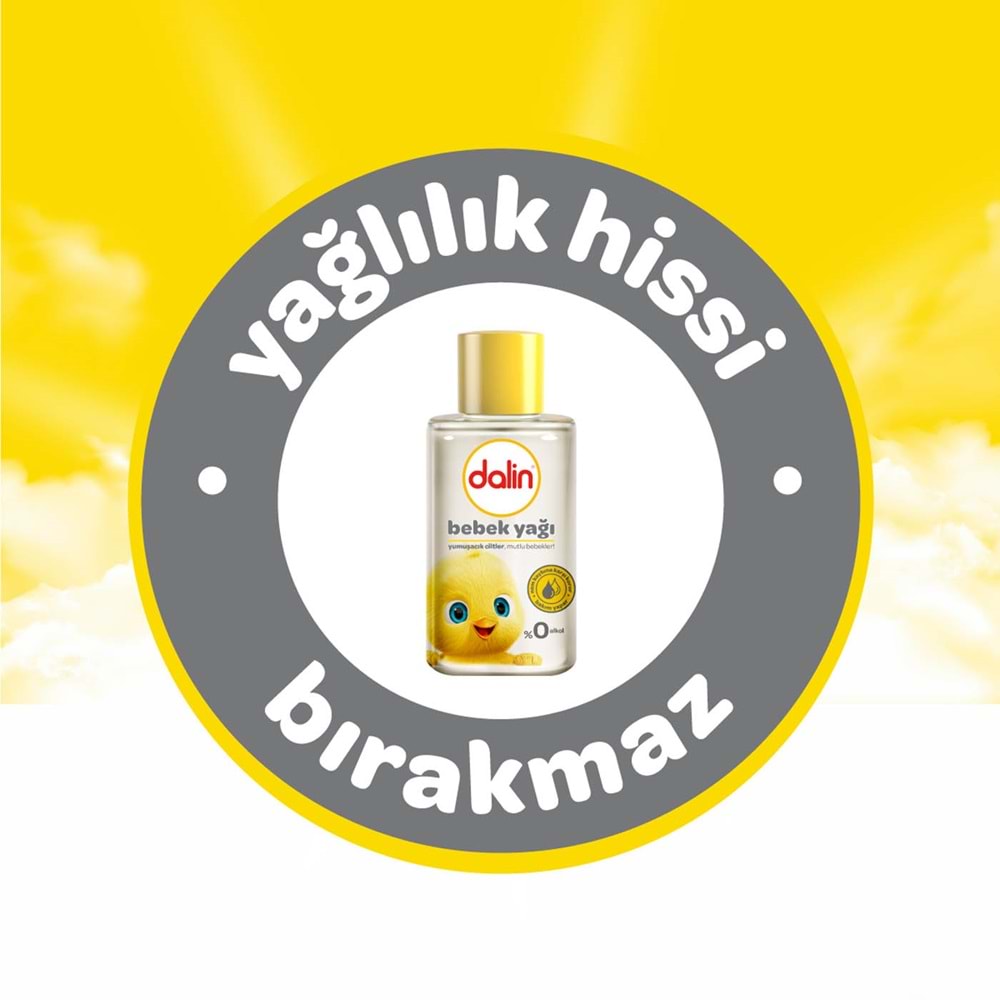 Dalin Bebek Yağı 50ML Klasik Mini (3 Lü Set)