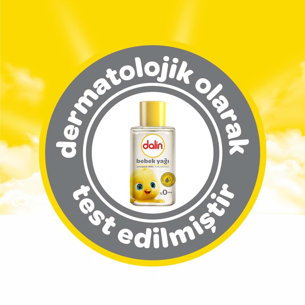 Dalin Bebek Yağı 50ML Klasik Mini (12 Li Set)