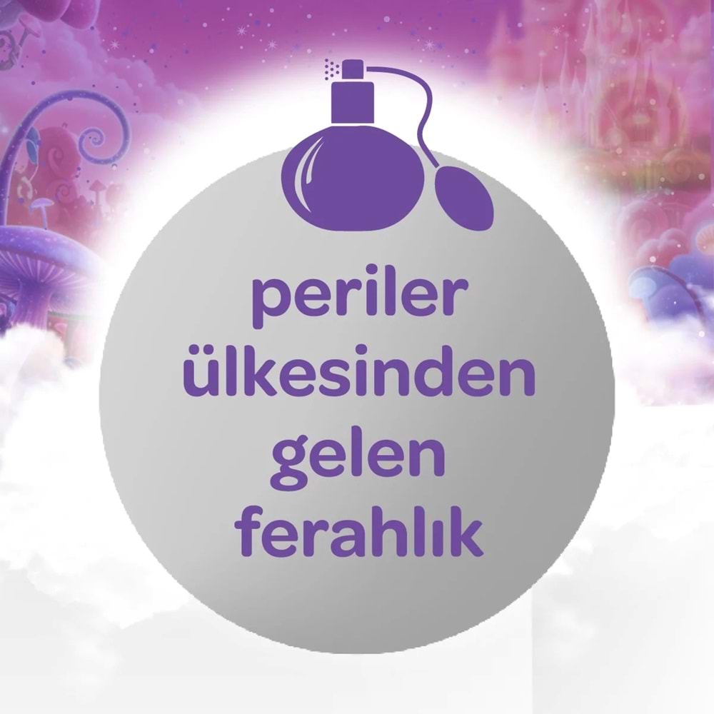 Dalin Bebek Kolonyası 150ML Peri Masalı (Yasemin-Portakal Çiceği-Paçuli Kokulu) (2 Li Set)