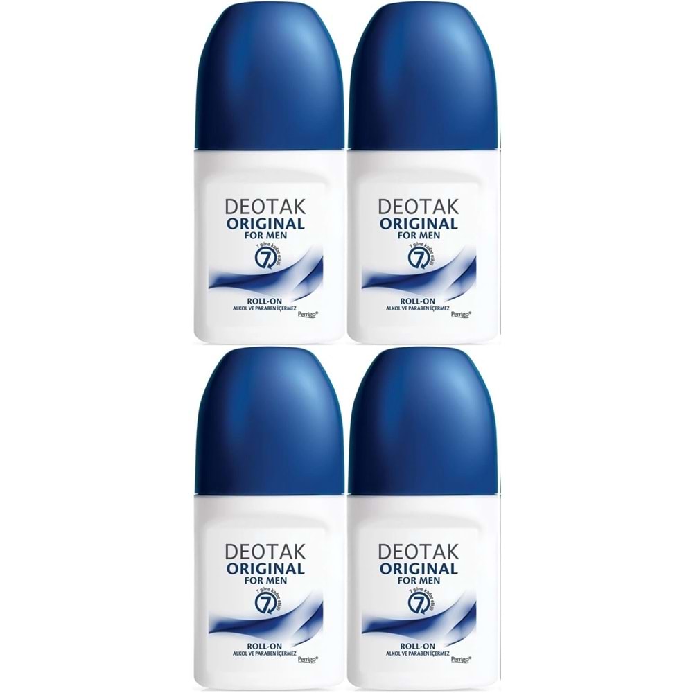 Deotak Roll-On 35ML Original (Formen/Erkek) (4 Lü Set)