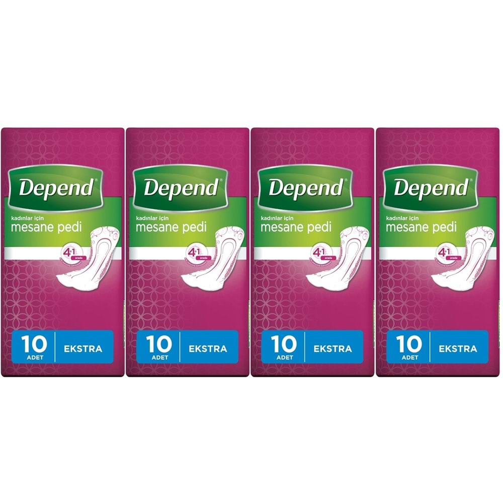 Depend Mesane Pedi Kadın Ekstra 40 Adet