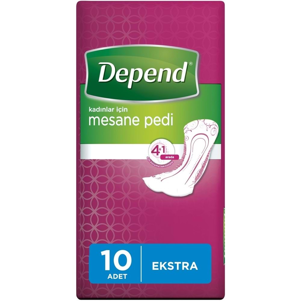 Depend Mesane Pedi Kadın Ekstra 80 Adet
