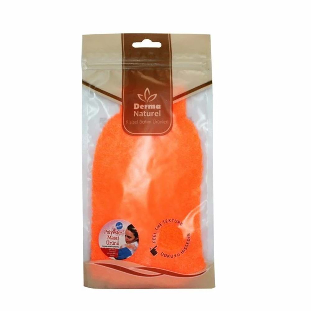 Derma Naturel Banyo Eldiveni Renkli MS-05 (3 Lü Set)