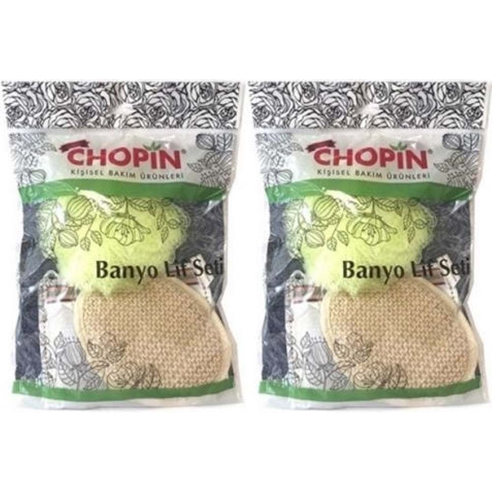 Derma Naturel Chopin Lif Seti (3 Parça) MS-18 (2 Li Set)