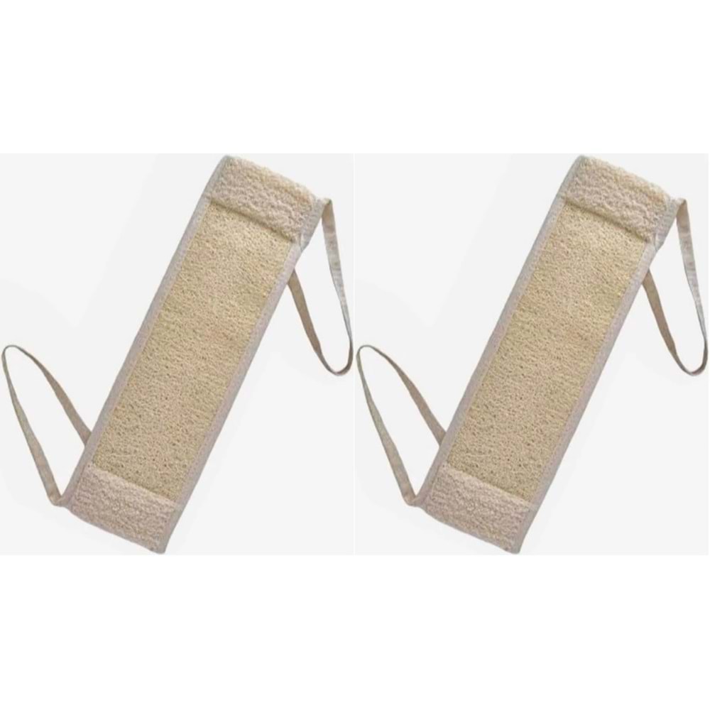 Derma Naturel Loofah İpli Kemer (Kabak) MS-12 (2 Li Set)
