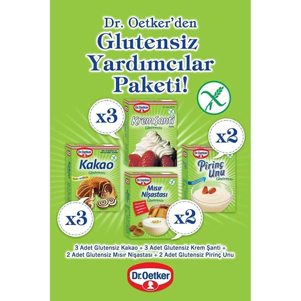 Dr. Oetker Glutensiz Avantaj Paketi Karma Set (4 Çeşit - 10 Parça)