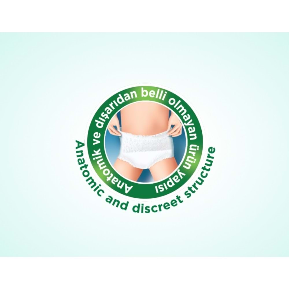 Evony Yetişkin Bezi Emici Külot M - Orta - Medium 120 Adet (4PK*30)