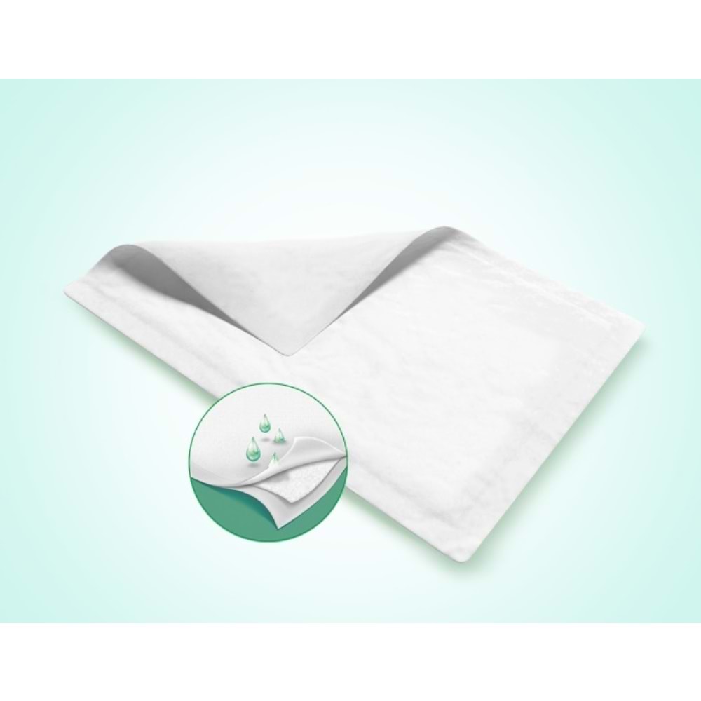 Evony Yetişkin Yatak Koruyucu Örtü 60*90CM 150 Adet (5PK*30) (Kaymaz Özellikli)