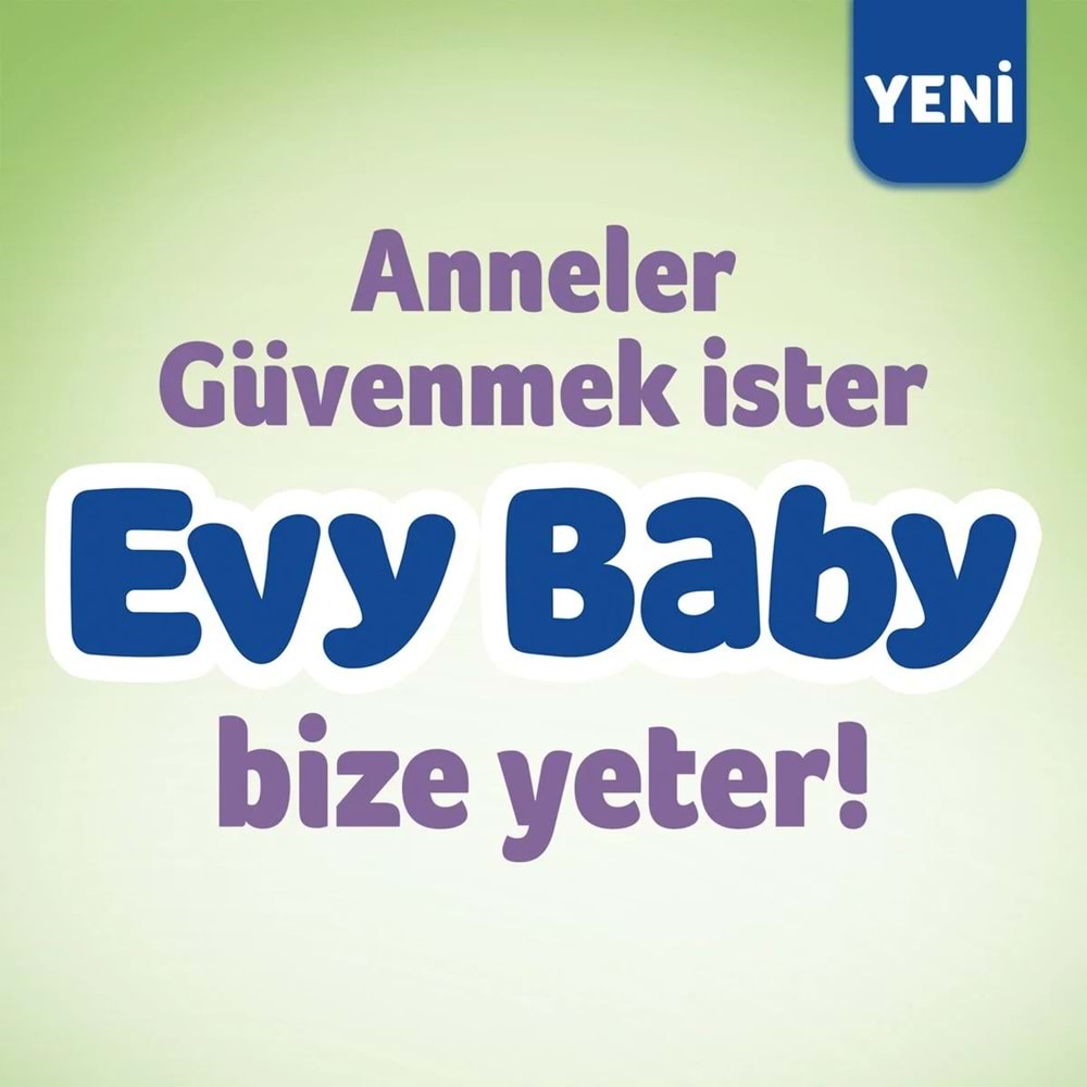 Evy Baby Bebek Bezi 2 Beden 3-6 KG Mini 228 Adet Süper Ekonomik Mega Pk
