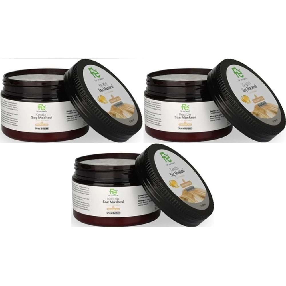 Fe Keratin Saç Maskesi 300ML (3 Lü Set)