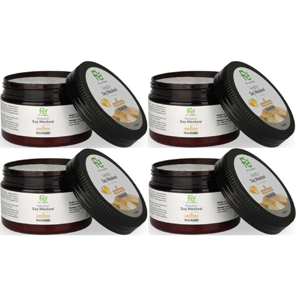 Fe Keratin Saç Maskesi 300ML (4 Lü Set)