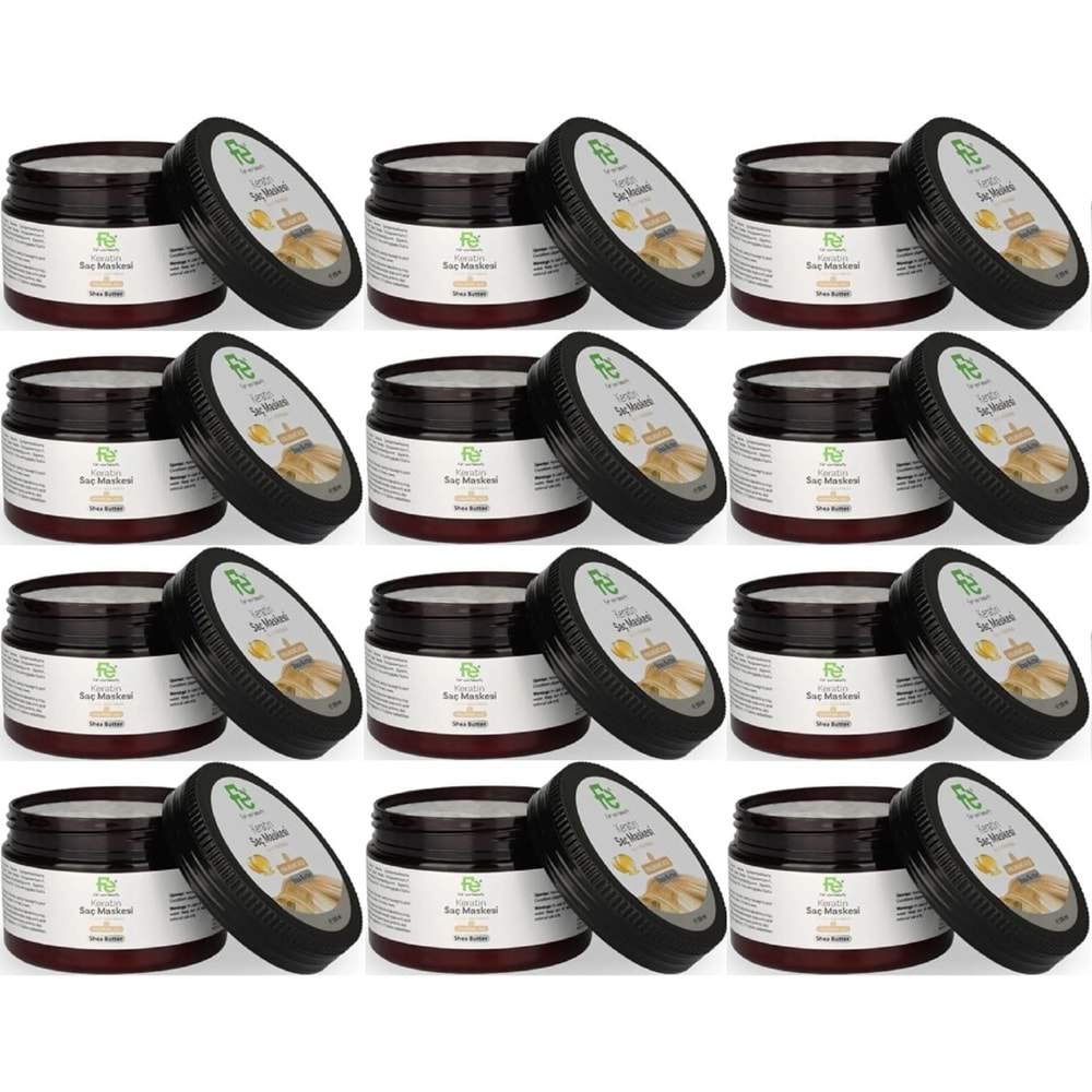 Fe Keratin Saç Maskesi 300ML (12 Li Set)