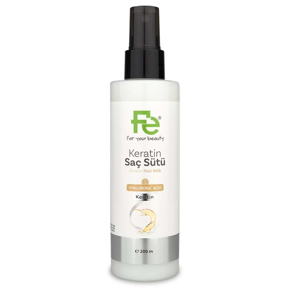 Fe Keratin Saç Sütü 200ML & Saç Maskesi 300ML (Karma 6 Lı Set)
