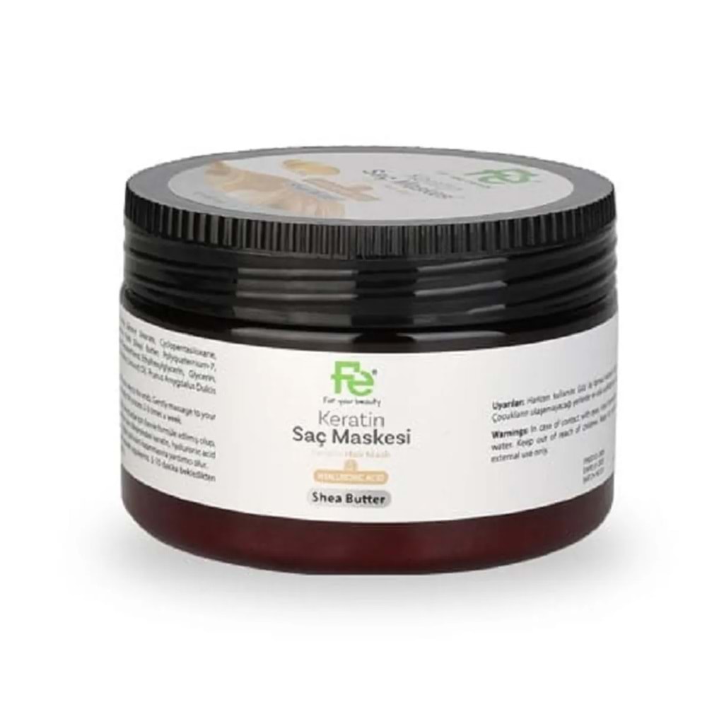 Fe Keratin Saç Sütü 200ML & Saç Maskesi 300ML (Karma 6 Lı Set)