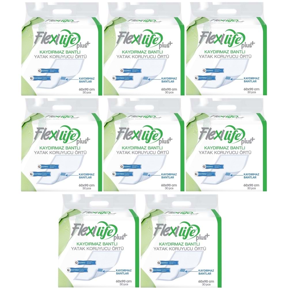 Flexi Life Yetişkin Alt Açma Yatak Koruyucu Örtü 60*90CM 240 Adet Kaydırmaz